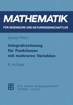 portada Integralrechnung für Funktionen mit Mehreren Variablen (en Alemán)