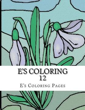 portada E's Coloring 12 (en Inglés)