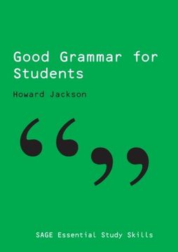 portada Good Grammar for Students (Sage Essential Study Skills Series) (en Inglés)