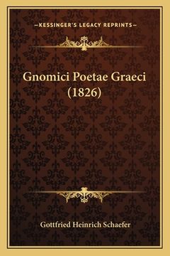 portada Gnomici Poetae Graeci (1826)