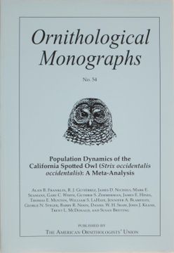 portada Population Dynamics of the California Spotted owl (Strix Occidentalis)