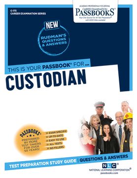 portada Custodian (C-175): Passbooks Study Guide Volume 175