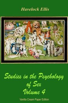 portada Studies in the Psychology of Sex Volume 4 (en Inglés)