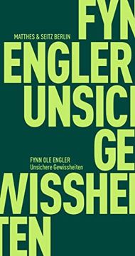 portada Unsichere Gewissheiten (Fröhliche Wissenschaft) (en Alemán)