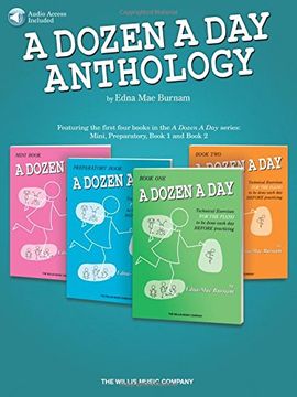 portada Burnam Edna Mae a Dozen a Day Anthology Pf Bk (en Inglés)