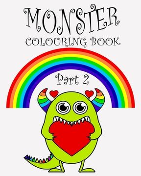 portada Monster coloring book (en Inglés)