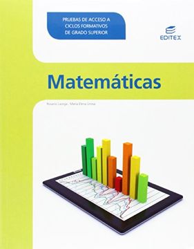 portada Matemáticas. Pruebas de acceso a Ciclos Formativos de Grado Superior (in Spanish)