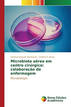 portada Microbiota aérea em centro cirúrgico: colaboração da enfermagem (Portuguese Edition)