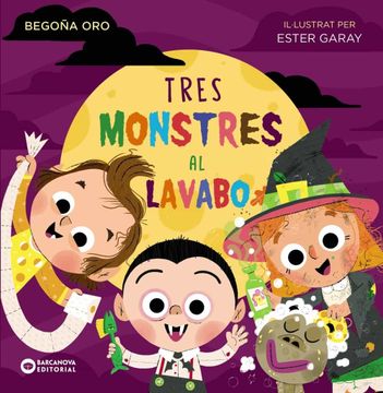 portada Tres Monstres al Lavabo (en Catalá)