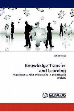portada knowledge transfer and learning (en Inglés)