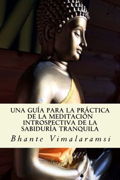 portada Una Guía Para la Práctica de la Meditación Introspectiva de la Sabiduría Tranquila