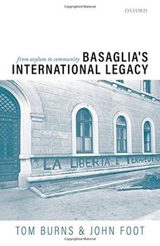 portada Basaglia'S International Legacy: From Asylum to Community (en Inglés)