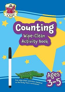 portada New Counting Wipe-Clean Activity Book for Ages 3-5 (With Pen) (in English)
