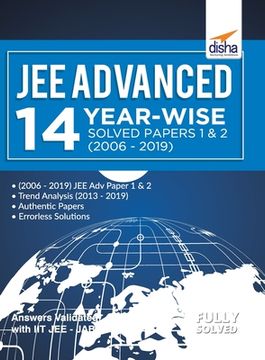 portada JEE Advanced 14 Year-wise Solved Papers 1 & 2 (2006 - 2019) (en Inglés)