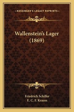 portada Wallenstein's Lager (1869) (en Alemán)
