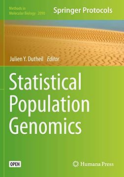 portada Statistical Population Genomics (Methods in Molecular Biology) (en Inglés)