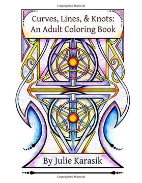 portada Curves, Lines, and Knots: An Adult Coloring Book