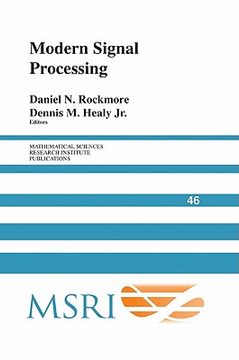 portada Modern Signal Processing Paperback (Mathematical Sciences Research Institute Publications) (en Inglés)