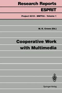 portada cooperative work with multimedia (en Inglés)
