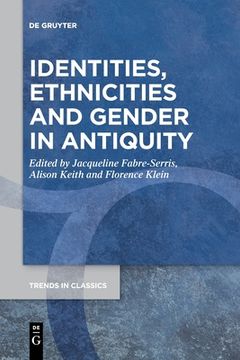 portada Identities, Ethnicities and Gender in Antiquity (in English)
