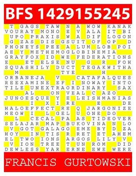 portada Bfs 1429155245: A BFS Puzzle (en Inglés)