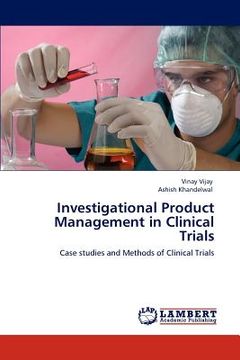 portada investigational product management in clinical trials (en Inglés)