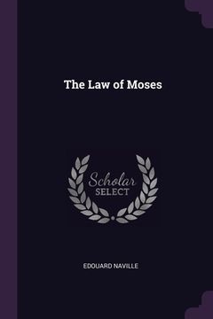 portada The Law of Moses (en Inglés)