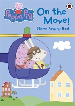 portada Peppa Pig: On the Move! Sticker Activity Book