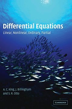 portada Differential Equations: Linear, Nonlinear, Ordinary, Partial (en Inglés)