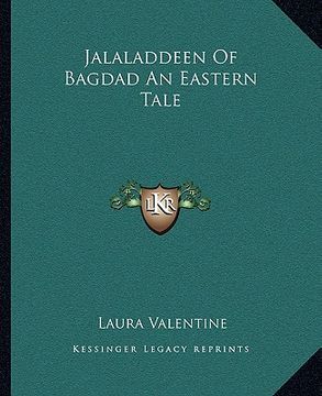 portada jalaladdeen of bagdad an eastern tale