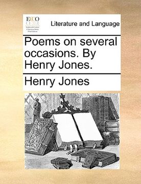 portada poems on several occasions. by henry jones. (in English)