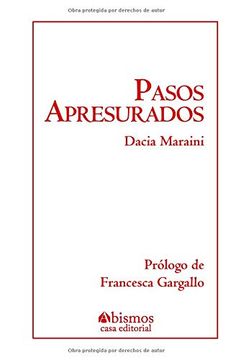 portada Pasos Apresurados (in Spanish)