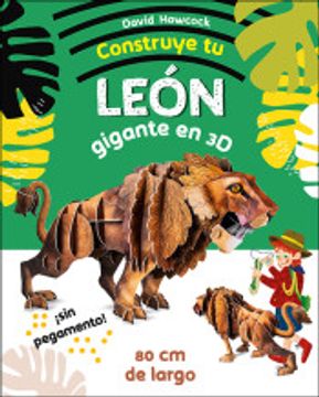 portada Construye tu León Gigante en 3d