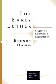 portada The Early Luther (en Inglés)