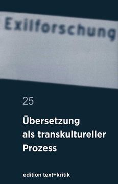 portada Übersetzung als Transkultureller Prozess (en Alemán)