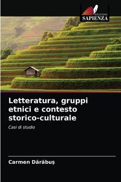 portada Letteratura, gruppi etnici e contesto storico-culturale (en Italiano)