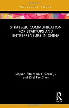 portada Strategic Communication for Startups and Entrepreneurs in China (Routledge Insights in Public Relations Research) (en Inglés)