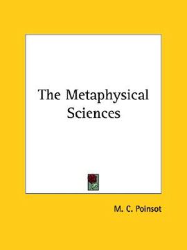 portada the metaphysical sciences (in English)