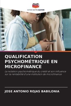 portada Qualification Psychométrique En Microfinance (in French)