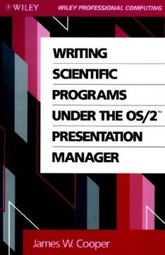 portada writing scientific programs under the os/2 presentation manager