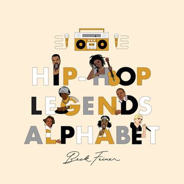portada Hip-Hop Legends Alphabet (en Inglés)
