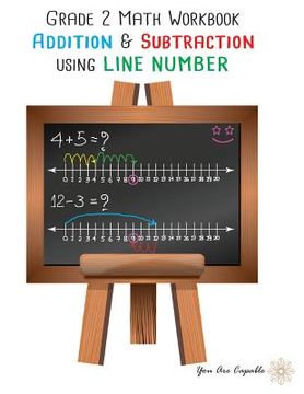 portada Grade 2 Math Workbook: Addition & Subtraction using Line Number (in English)
