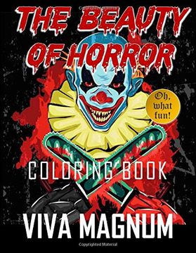 portada The Beauty of Horror Coloring Book (en Inglés)
