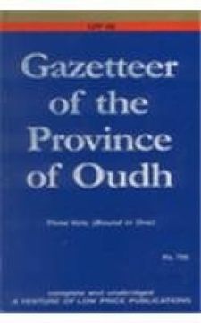 portada Gazetteer of Oudh