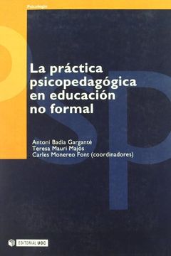 portada La Práctica Psicopedagógica en Educación no Formal (Manuales, Band 68)