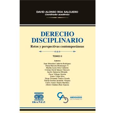 portada DERECHO DISCIPLINARIO, RETOS Y PERSPECTIVAS CONTEMPORÁNEAS TOMO II (in Spanish)