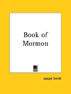 portada book of mormon (en Inglés)
