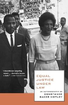 portada equal justice under law: an autobiography (en Inglés)