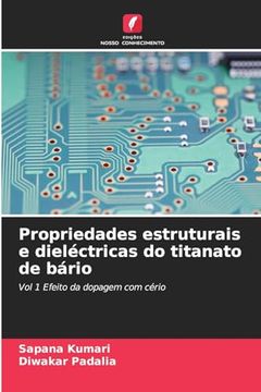 portada Propriedades Estruturais e Dieléctricas do Titanato de Bário (en Portugués)