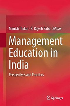 portada Management Education in India: Perspectives and Practices